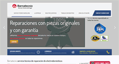 Desktop Screenshot of barnatecnic.com